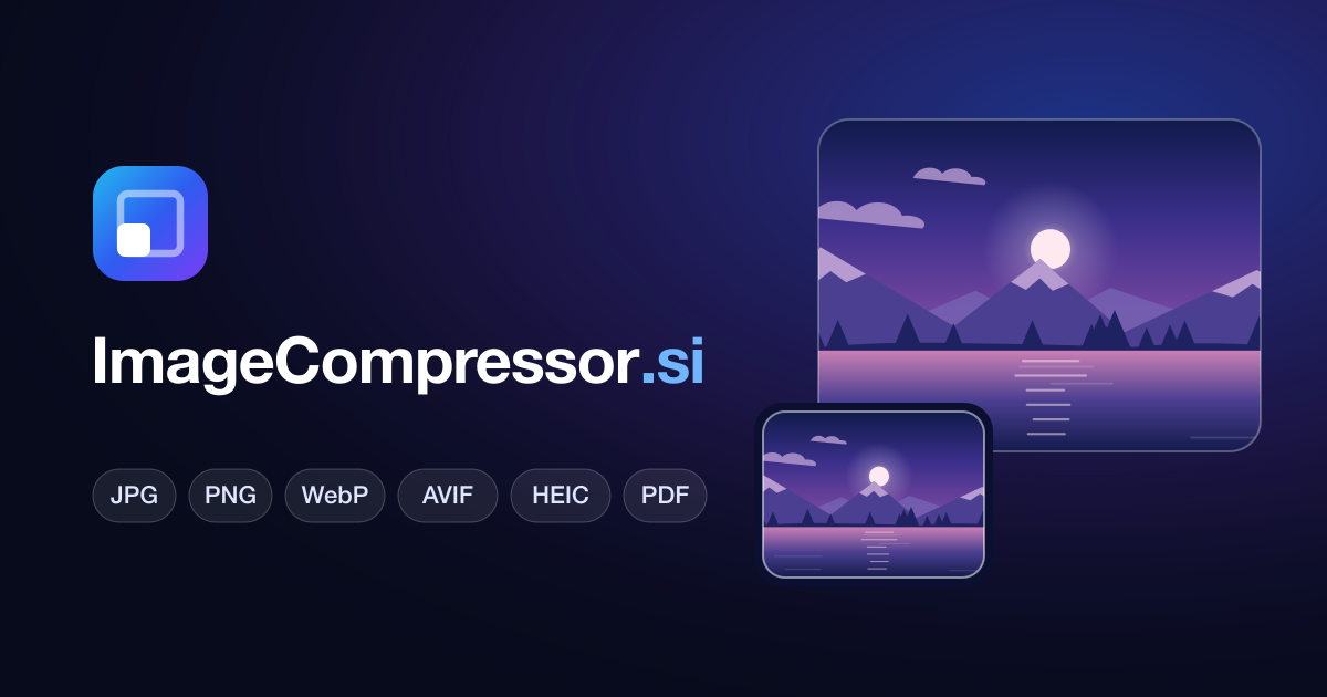 I've been building imagecompressor.si for a while and it's live now, so I'd like some honest feedbac